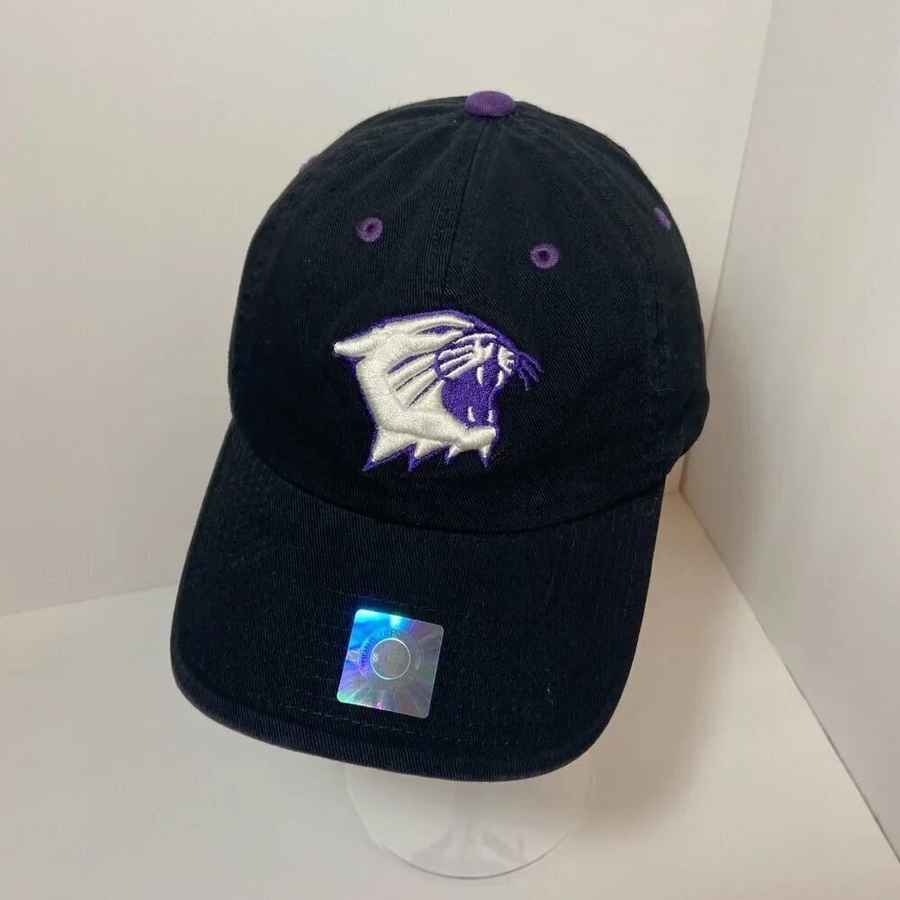 Northwestern Wildcats Top of the World Adjustable Hat – Purple & Black